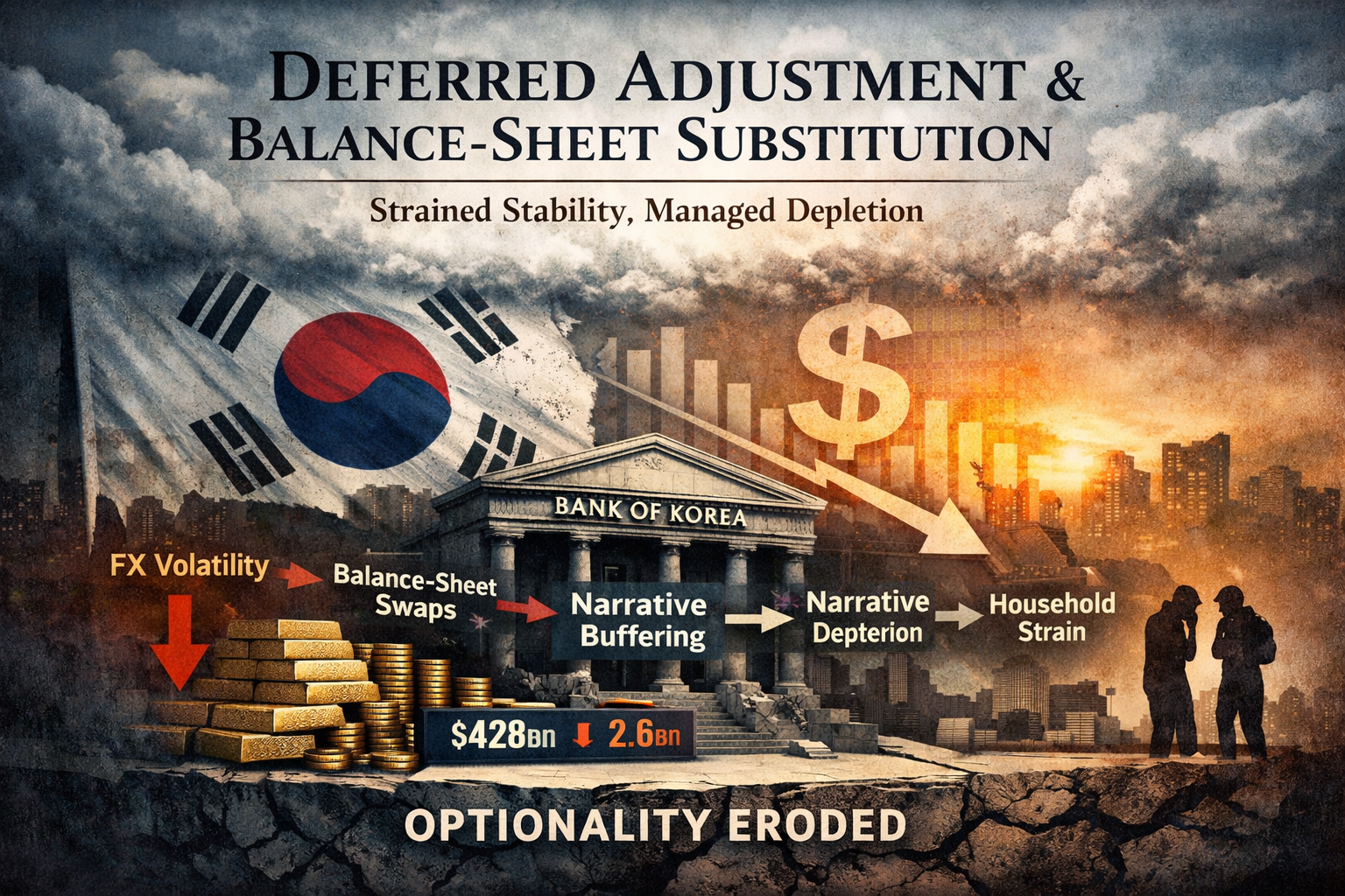 South Korea’s FX Reserve Buffer Enters a Managed Depletion Regime