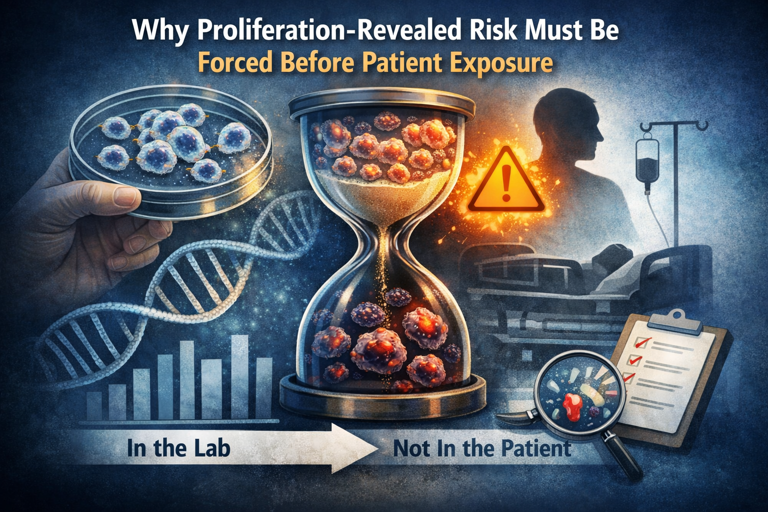 Why Proliferation-Revealed Risk Must Be Forced Before Patient Exposure
