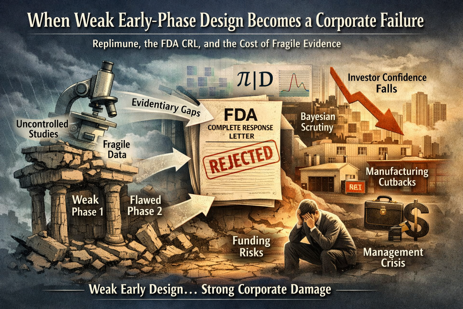 Replimune’s CRL and the Cost of Weak Early-Phase Design