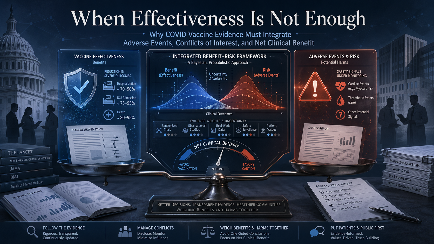 HHS’s Blocked CDC Report and the Limits of Effectiveness-Only Evidence