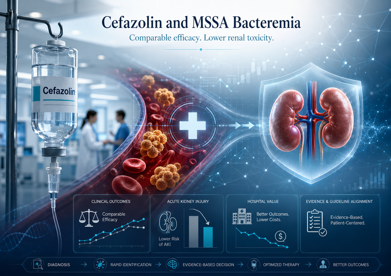 Cefazolin and the Structural Repricing of MSSA Bacteremia Treatment