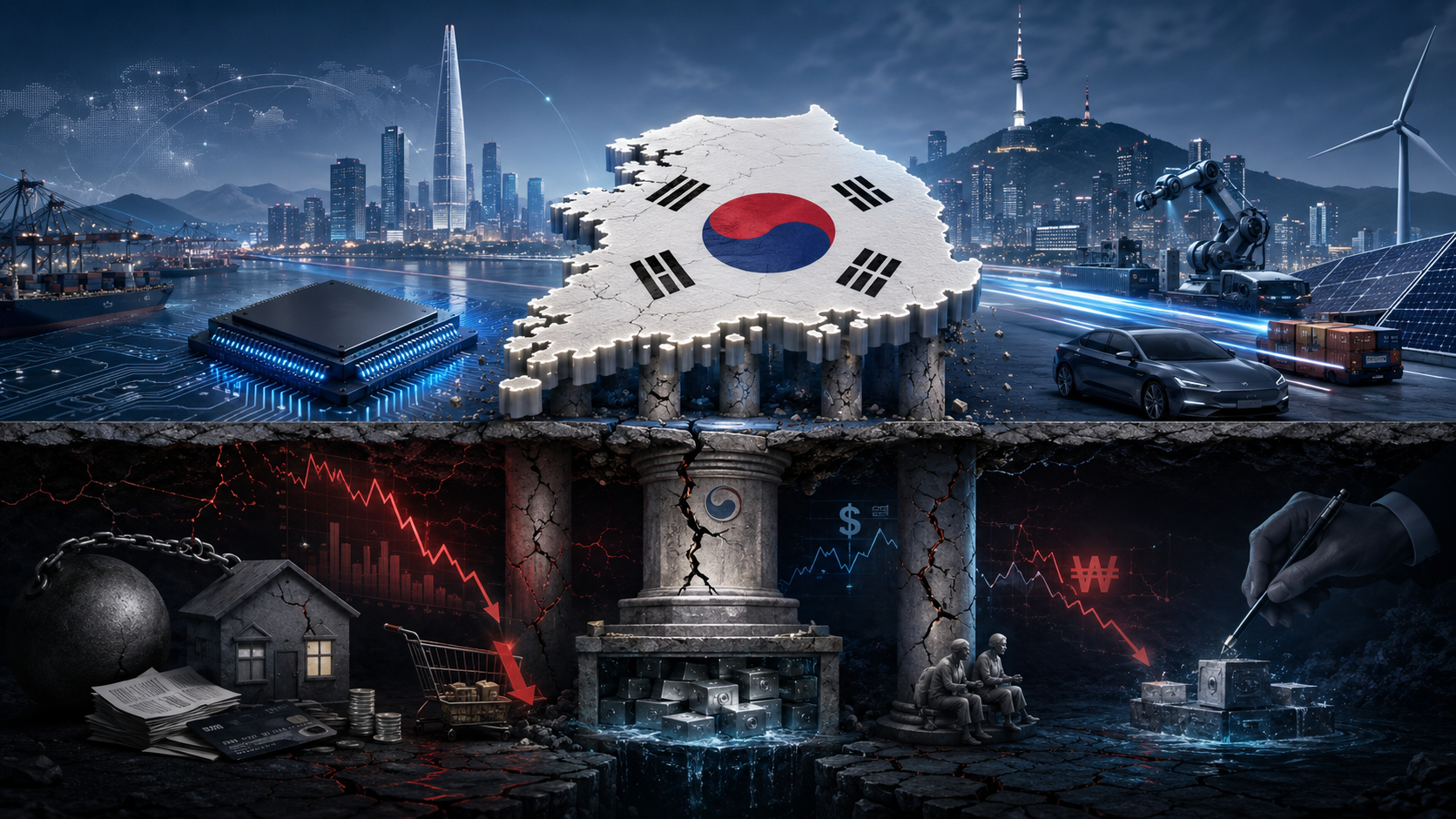 South Korea’s Fall to 13th in Foreign-Exchange Reserves and the Pressure Beneath the Won