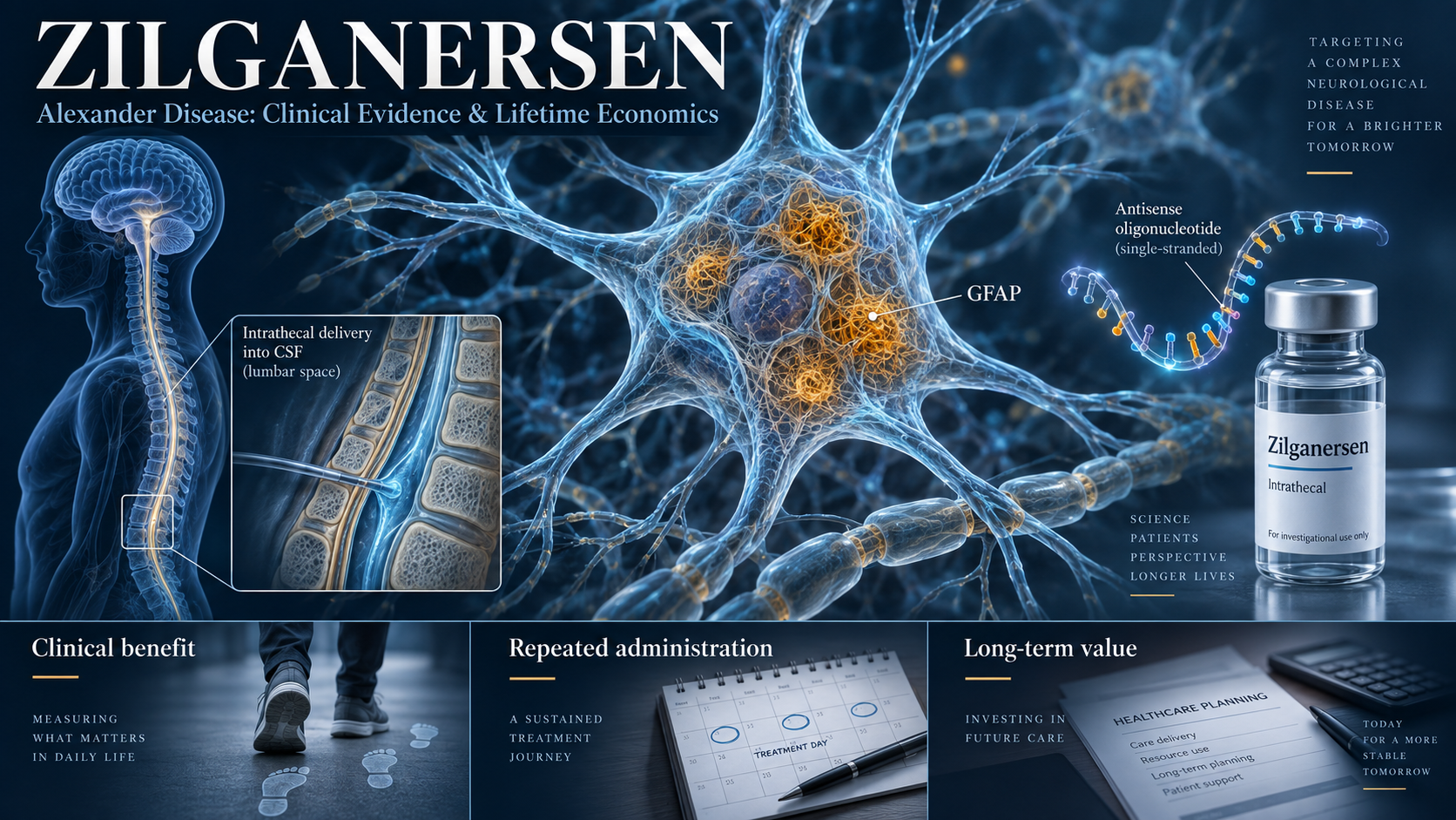 FDA: Zilganersen in Alexander Disease: Clinical Evidence, Lifetime Economics, and Strategic Decisions