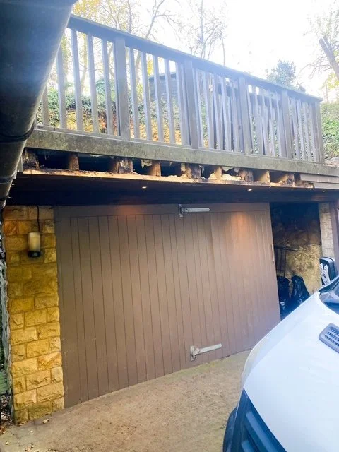 A two-storey cliff side extension to produce an extra bedroom and en-suite. Knaresborough, North Yorkshire.