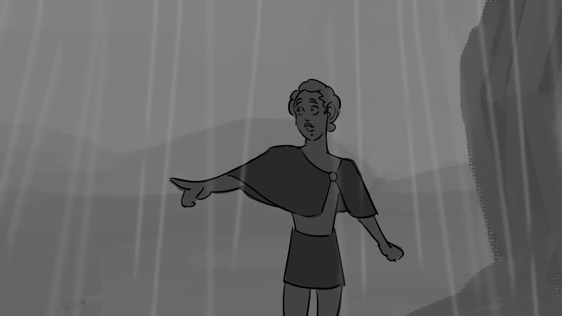 2F cont.
K: "There are tents in the ro-"