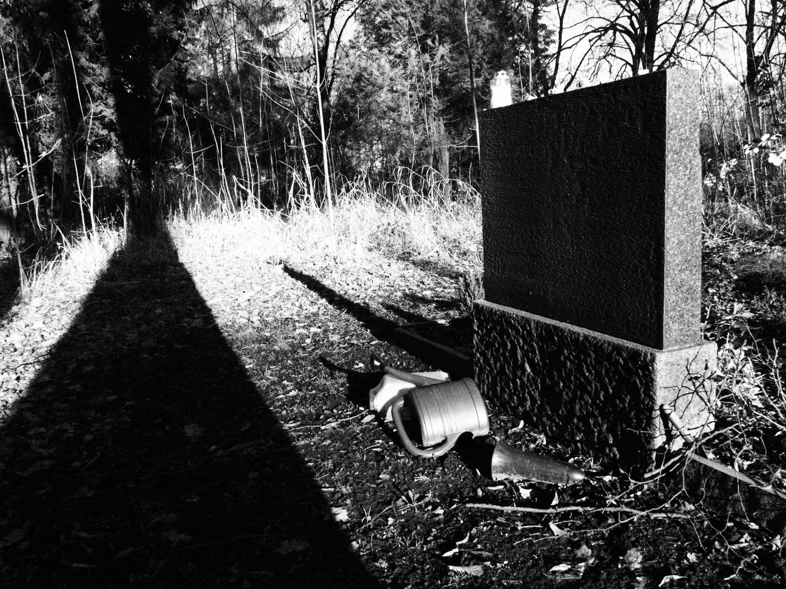 Ein Entwurf für ein städtebauliches Konzept liegt bereits vor. Die Grabsteine auf der geschlossenen Fläche wurden weitgehend abgeräumt. 