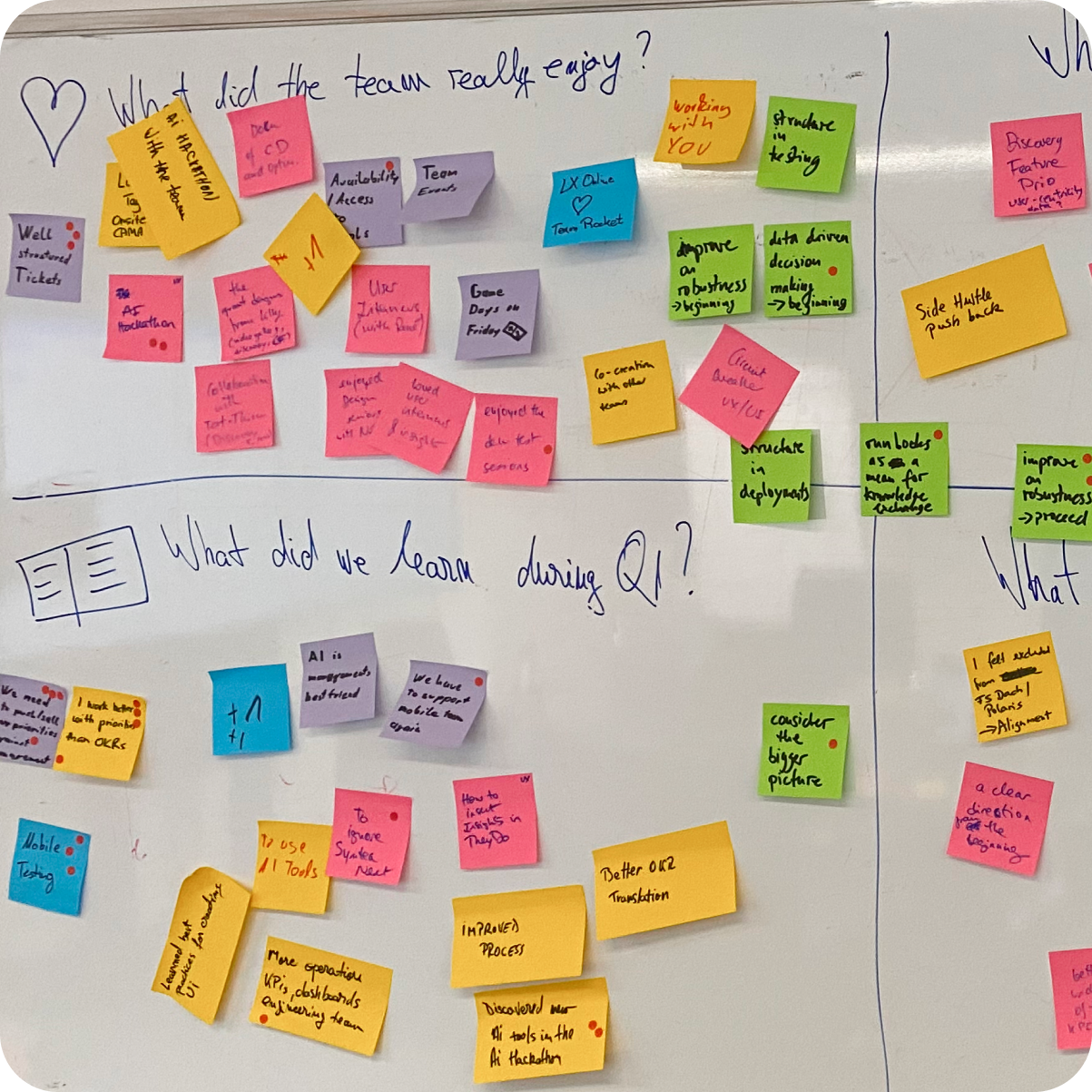 A person working on a laptop, with a flowchart and checkmark icon in the background, surrounded by decorative leaves.