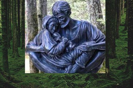 Cross in the Woods Catholic Shrine in Indian River, Michigan