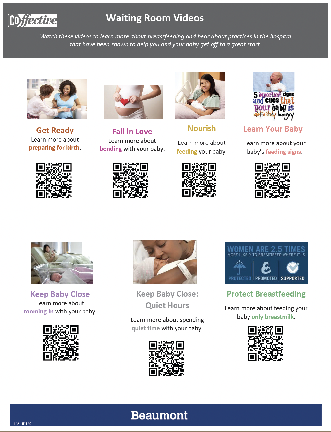 A free download of parenting resources with QR codes