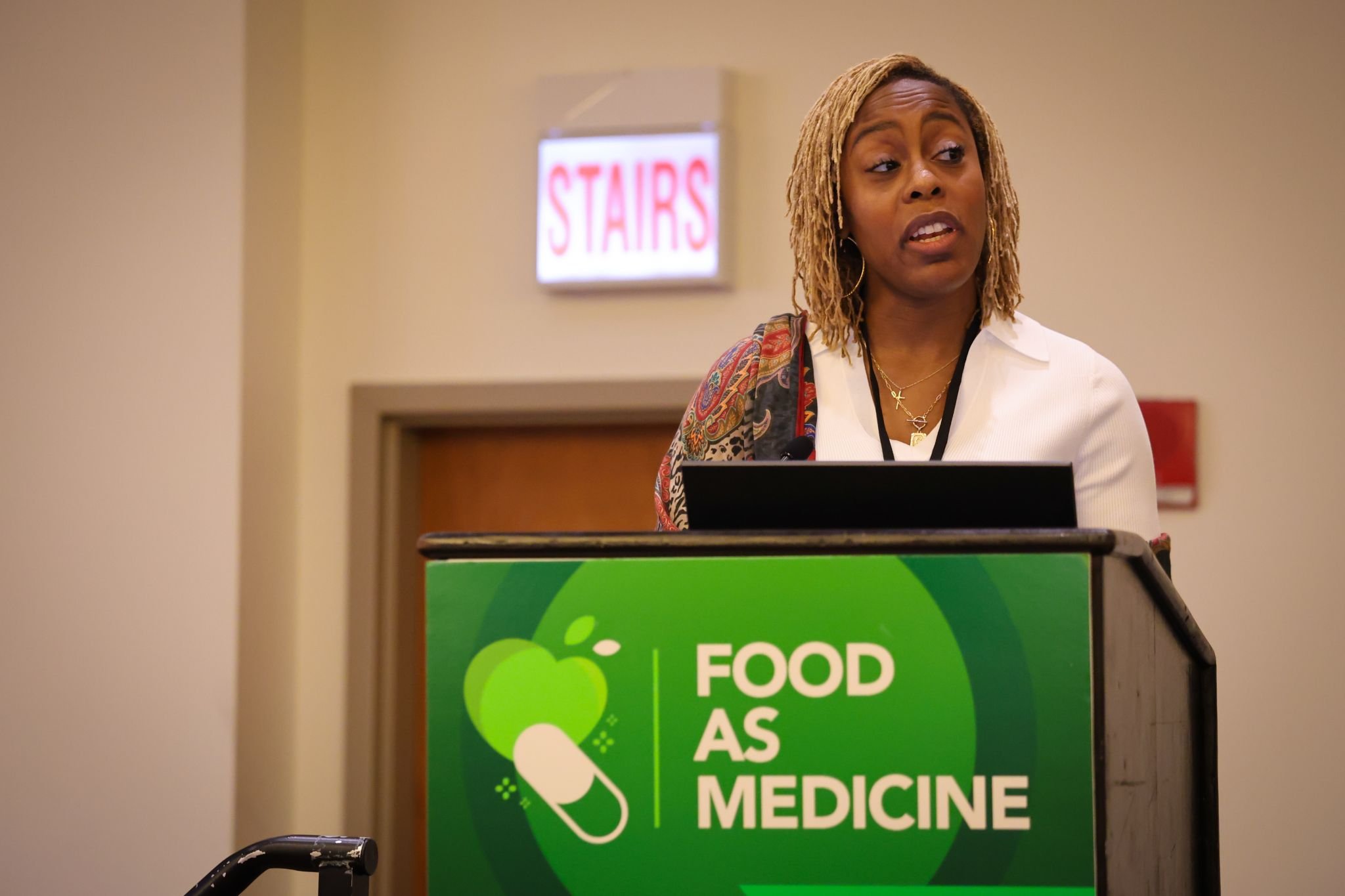 Chika Obianwu at the Food as Medicine Summit