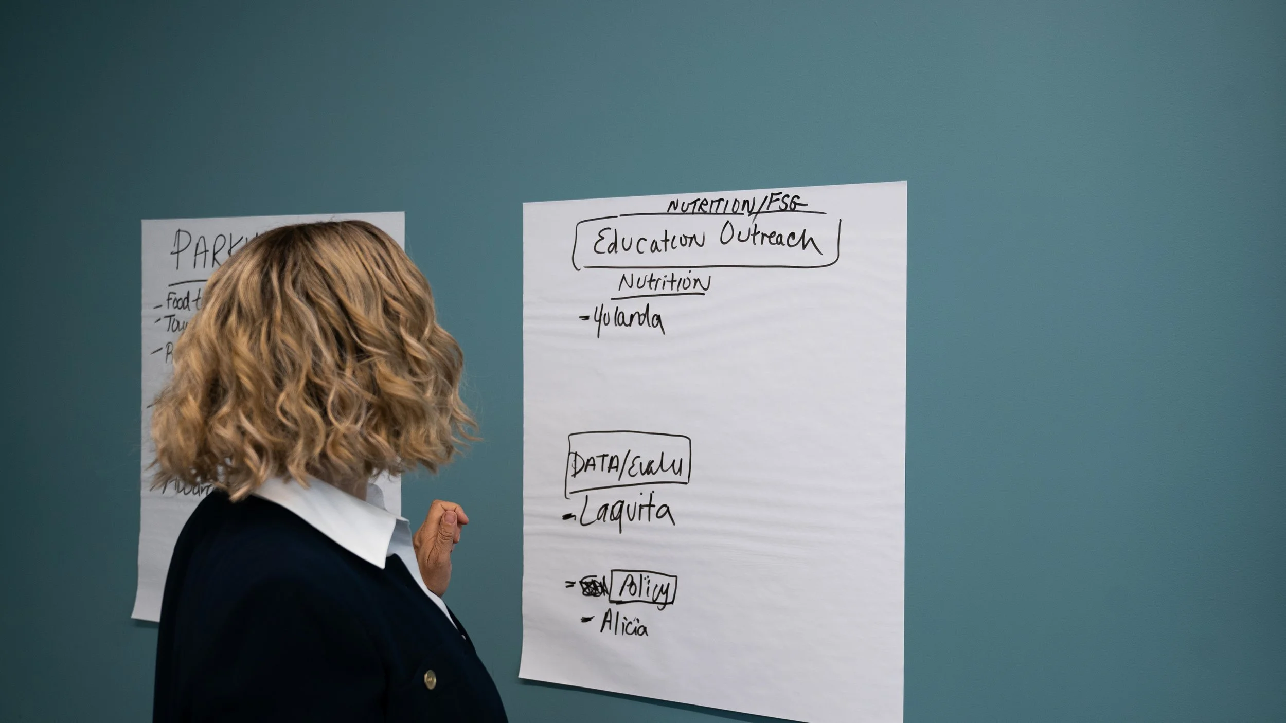 Collaborating at a REACH meeting