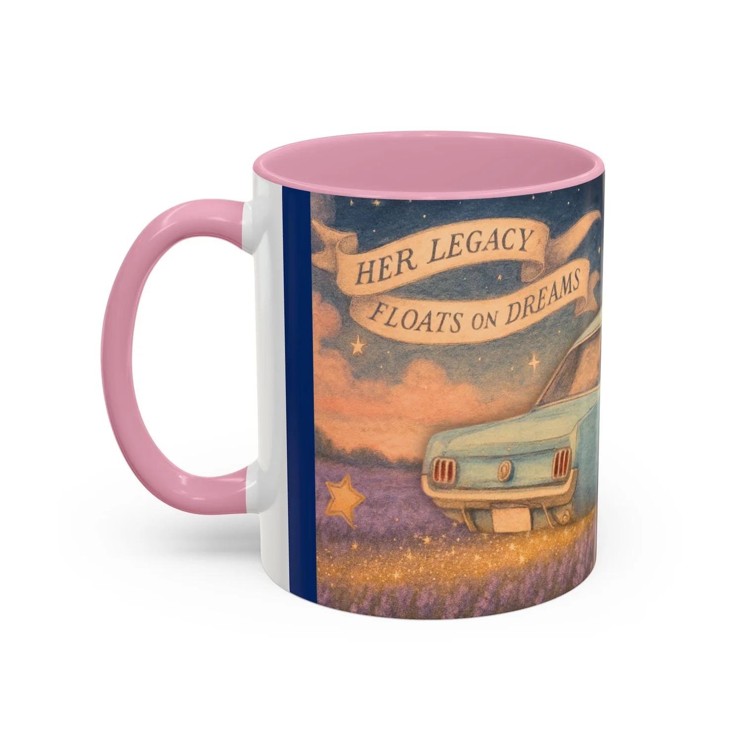 Personalized Mug  A Dreamer's Ride to Legacy | MUgSTANG Mug Drop  Iconic  Mustang Gift for Collectors