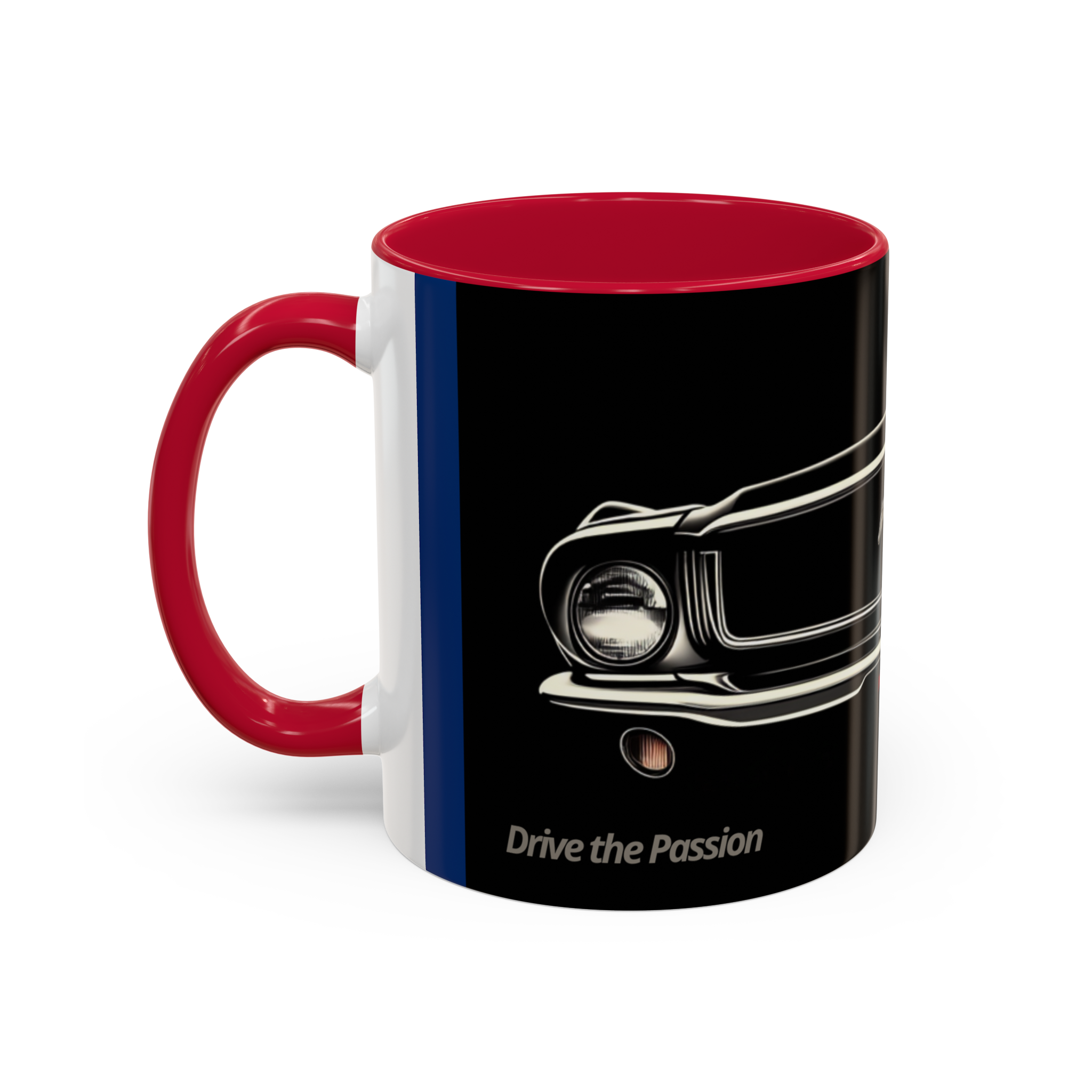 Own your mornings with MUgSTANG Drive mug, Genesis 1967 Mustang, custom name feature, bold car enthusiast gift.