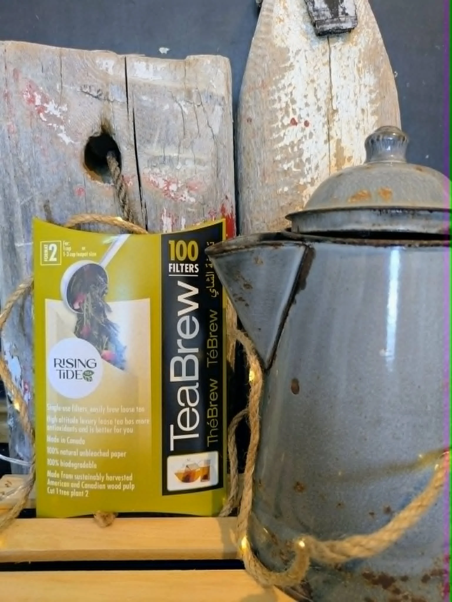 TeaBrew Paper Tideline Filters #2 -  (100)