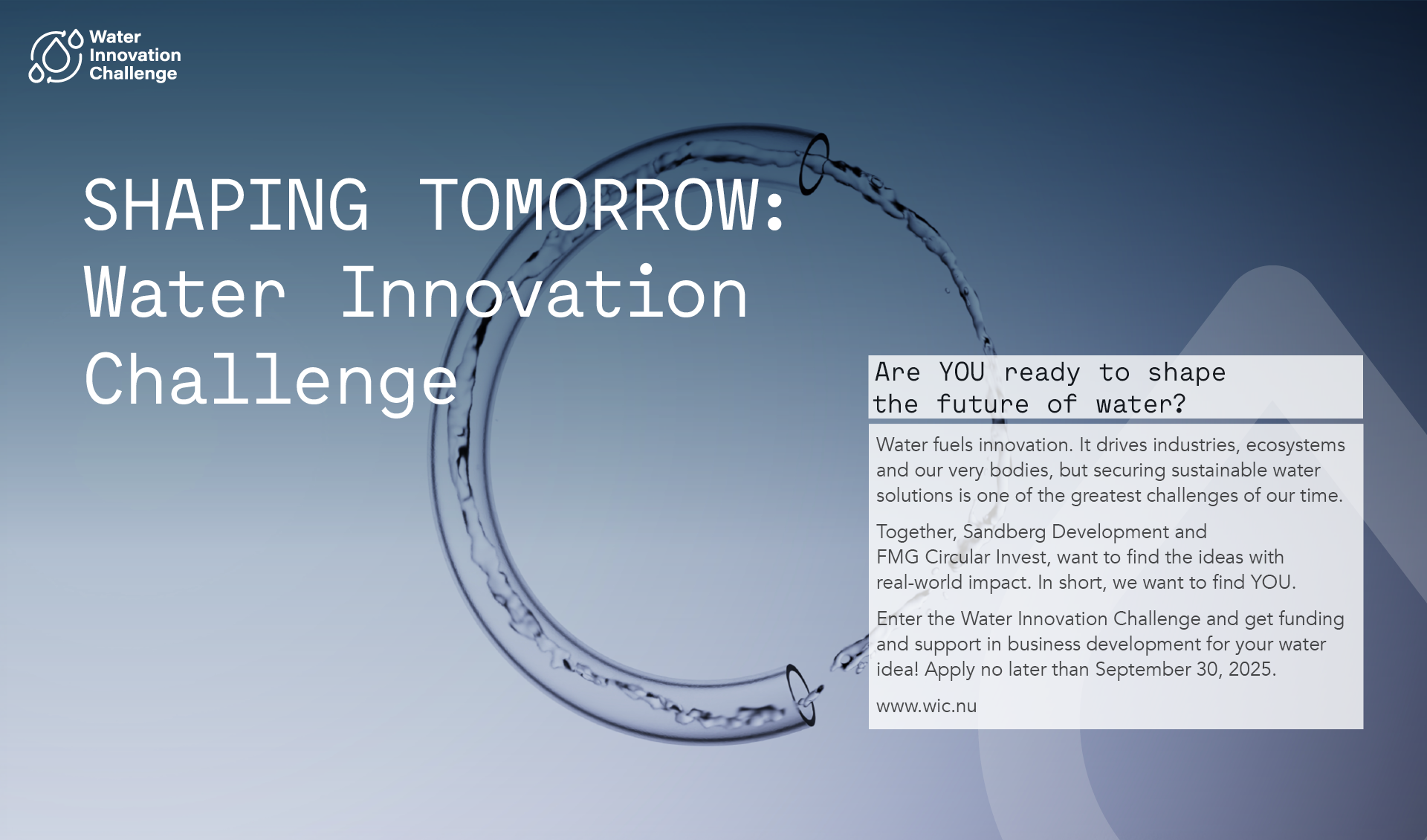 Water Innovation Challenge 