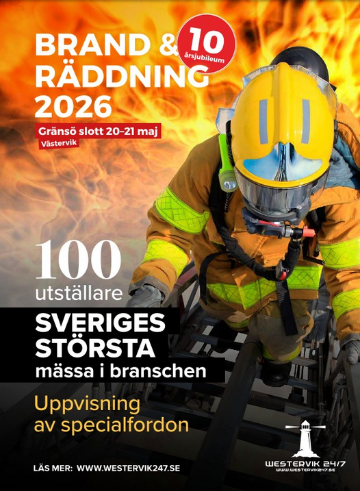 WIN Guard på Brand &amp; Räddning 2026 👨‍🚒 🔥 