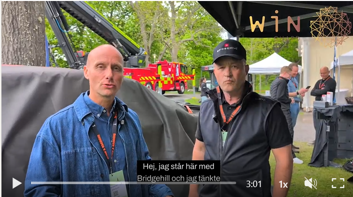 Från fordonsbrandfilt till begränsningslinjer