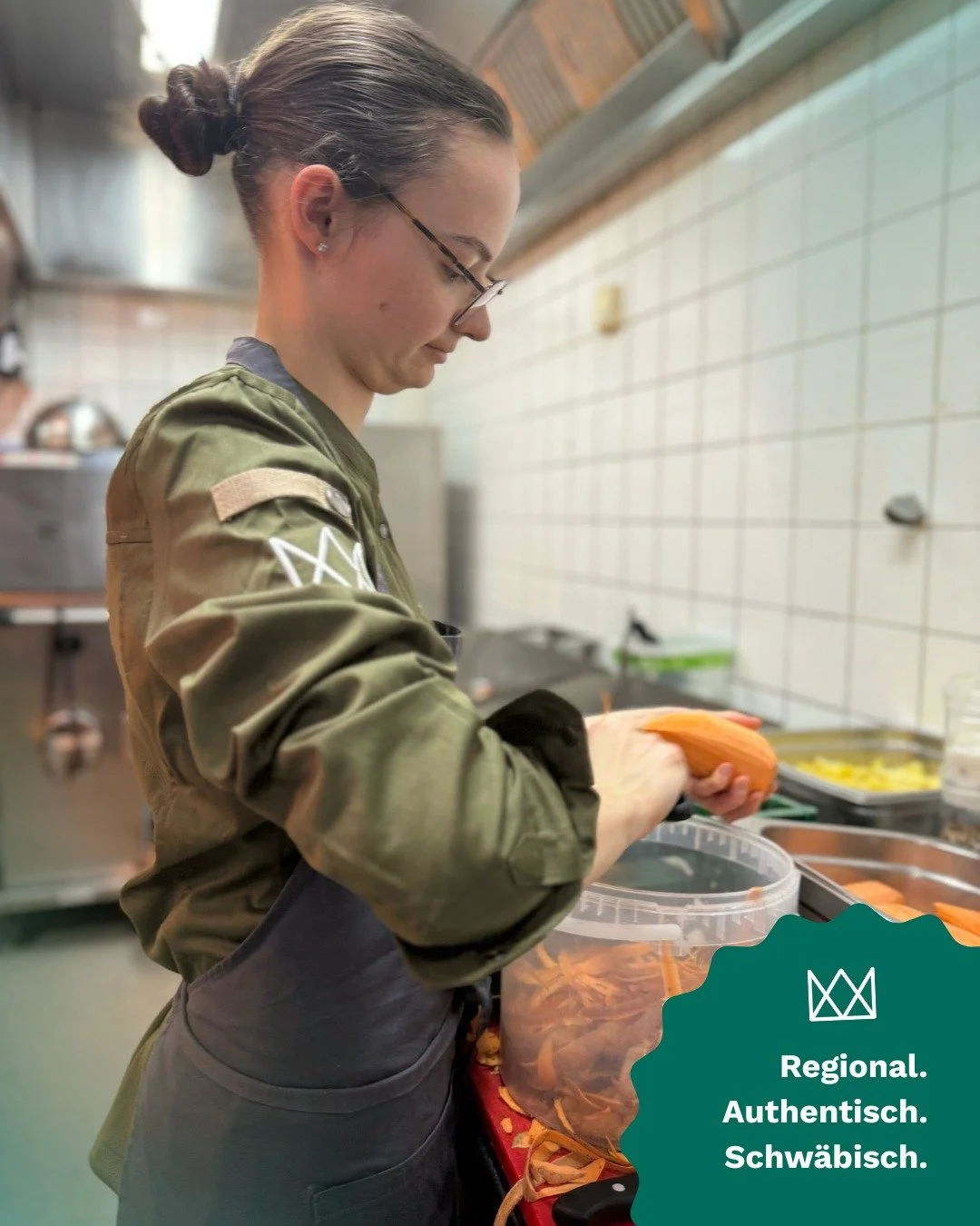Regional. Authentisch. Schw&auml;bisch. 💚

Unsere K&uuml;che steht f&uuml;r ehrliche Zutaten aus der Region und traditionelle schw&auml;bische Gerichte, frisch zubereitet mit viel Liebe zum Detail.

Genau so schmeckt Heimat. 🍽️

Was ist euer liebst