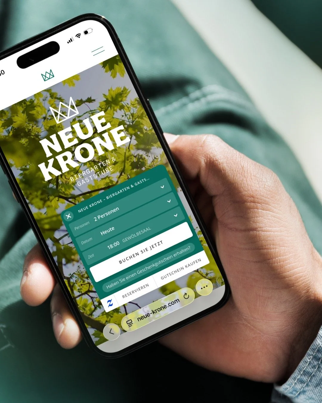 Heute Abend noch nichts vor? ✨

Dein Tisch bei der Neuen Krone ist nur wenige Klicks entfernt. 📱

Ganz einfach online reservieren &uuml;ber unsere Website und entspannt genie&szlig;en.💚

Wir freuen uns auf deinen Besuch!

#onlinereservierung #Stutt