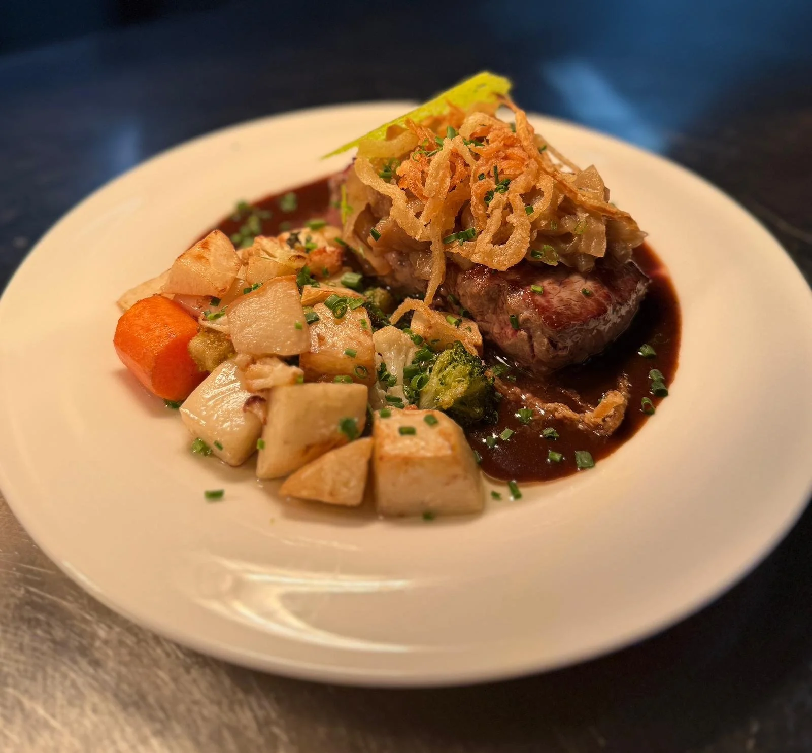Schwäbischer Zwiebelrostbraten
