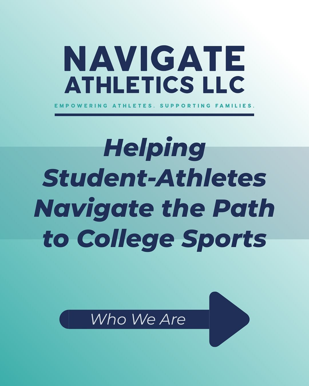 🏀⚽🎓 Student-athletes: Want to play at the college level but not sure where to start?
At Navigate Athletics, we guide high school athletes, and their families, through every step of the recruitment journey.
From NCAA eligibility to campus visits, w