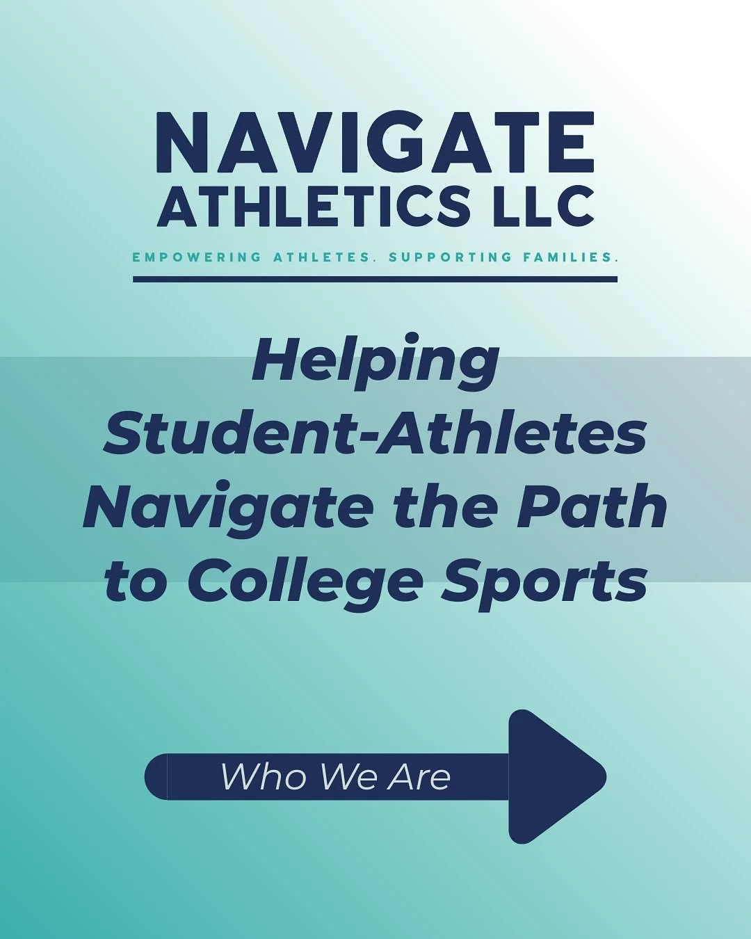πβ½π Student-athletes: Want to play at the college level but not sure where to start?
At Navigate Athletics, we guide high school athletes, and their families, through every step of the recruitment journey.
From NCAA eligibility to campus visits, w