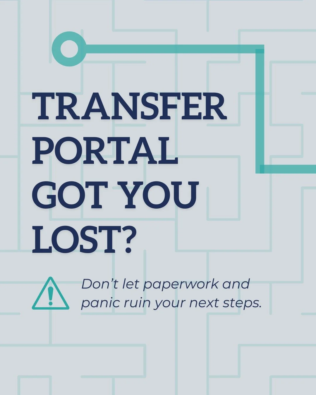 Transferring can be stressful, but you don't have to figure it out alone.
If you're a student-athlete in limbo, we're here to help you land strong.
๐ฒDM us or hit the link in our bio to talk next steps.
#navigateathletics #collegeathlete #transfera