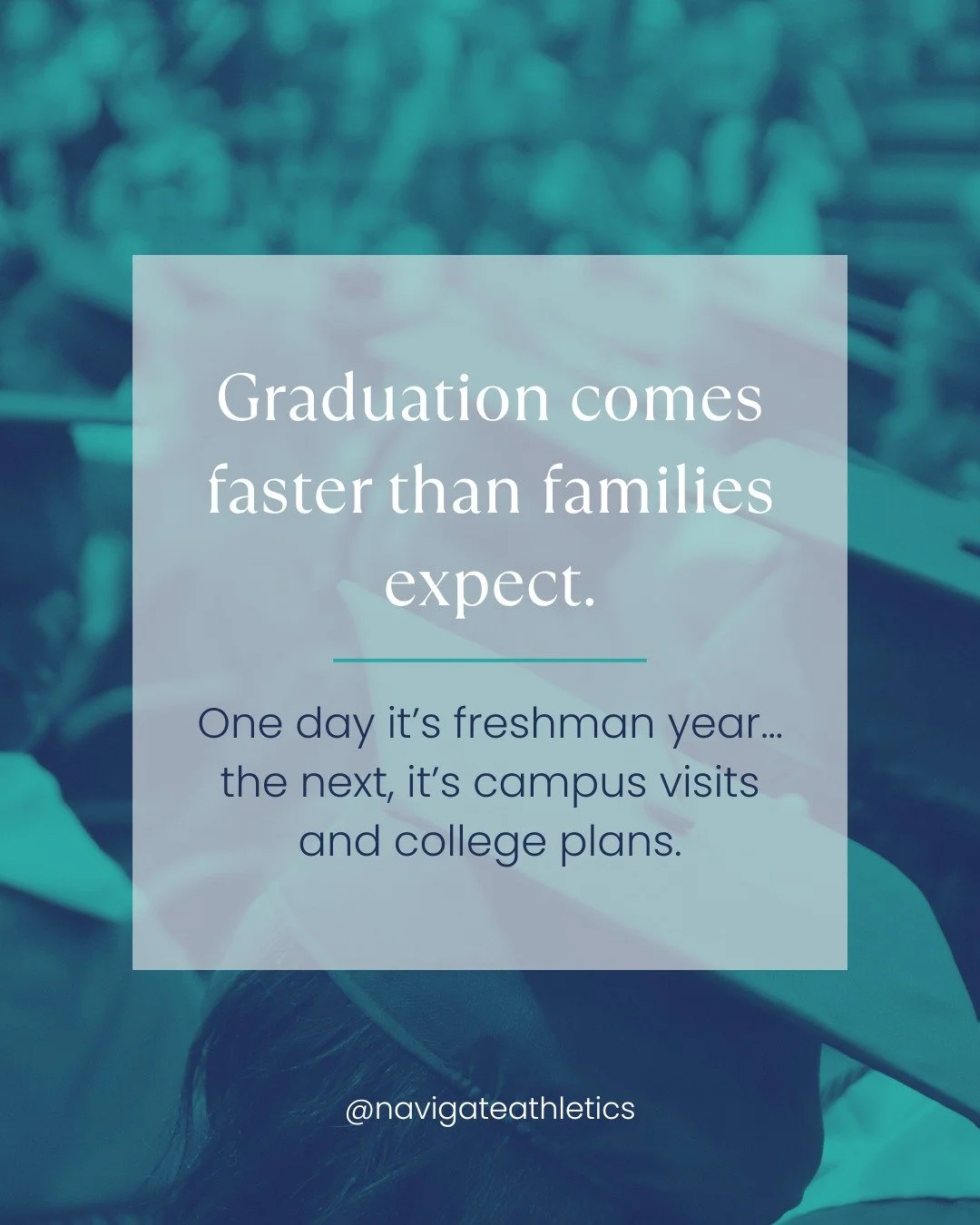 Graduation has a way of sneaking up on families. The student-athletes who feel most prepared by senior year are usually the ones who started learning about the process earlier than they thought they needed to.

Recruiting timelines, academics, commun