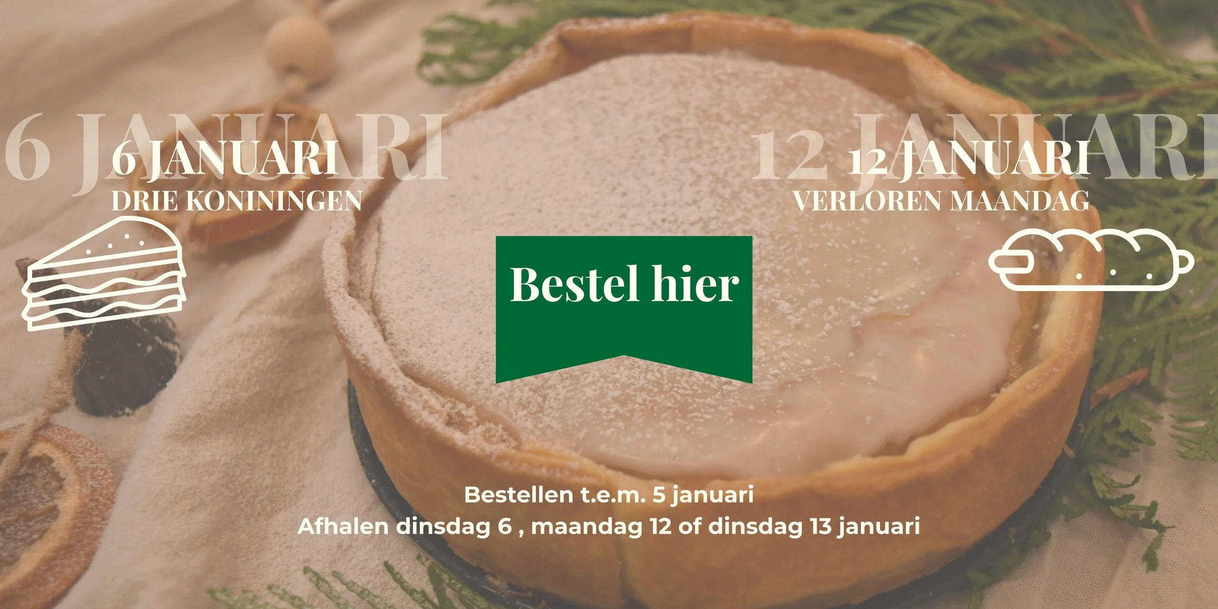 Tradities worden gevierd bij Kabas. Ook dit jaar zorgen wij voor al dat verpakkingsvrije lekkers dat bij deze tradities hoort:🥧 Driekoningentaart🌭 Worstenbrood🍎 Appelbollen🌱 100% plantaardig🌾 Glutenvrije opties beschikbaar