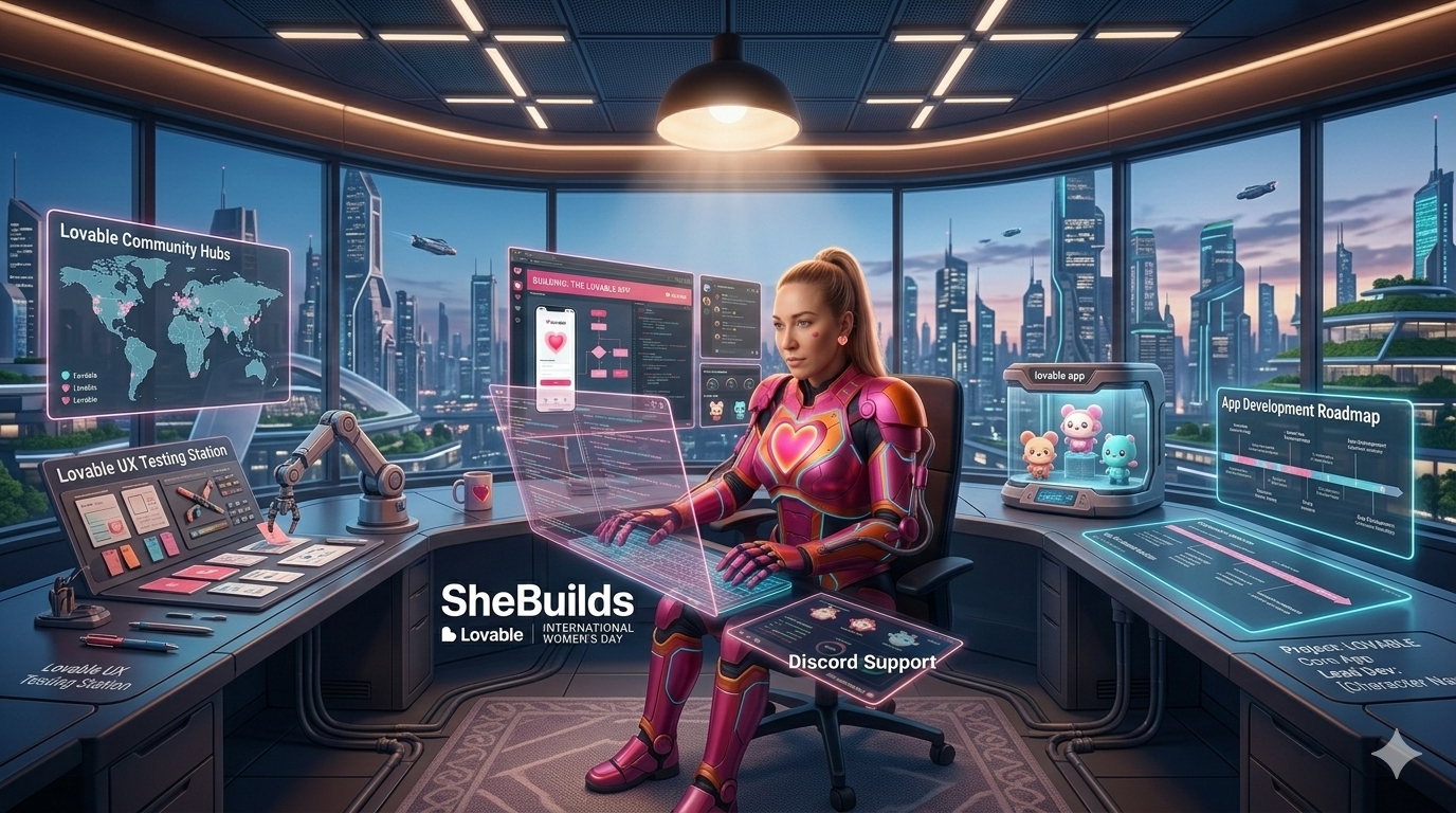 Vibe Coding, SheBuilds, and Why Every Woman With an Idea Should Be Building Right Now