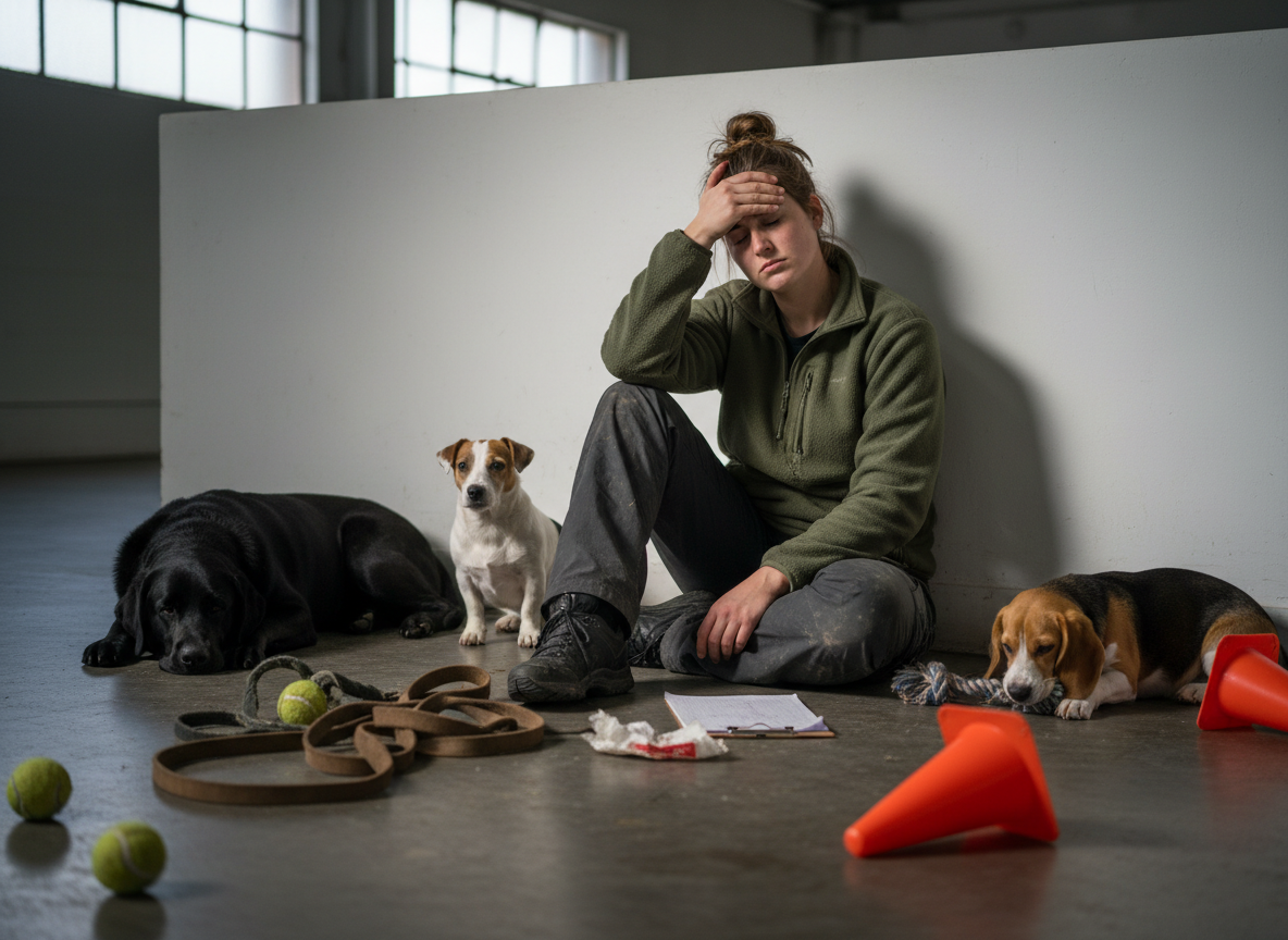 Why Do Dog Trainers Burn Out? (And How To Prevent it)