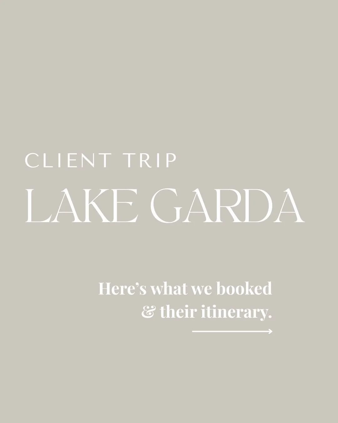 I planned this 7-night Lake Garda trip for a family with teenagers&hellip; it&rsquo;s dreamy 🌊

✨ Direct flights to keep things easy
✨ Private transfers waiting at the airport
✨ A hotel that&rsquo;s walkable to everything&hellip;ferries, town, train