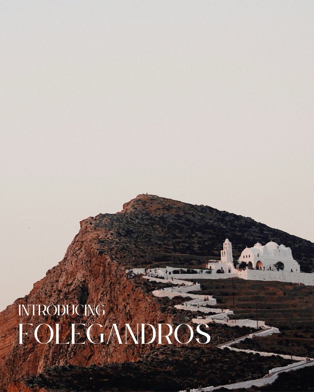 There&rsquo;s a Greek island I&rsquo;ve had my eye on for a while&hellip; Folegandros 🇬🇷

Part of the Cyclades, but with a completely different feel to the islands most people immediately think of.

Folegandros is small, beautifully understated and