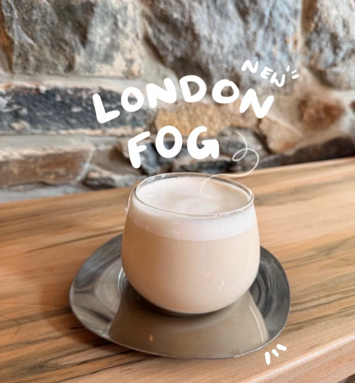 Meet our new London Fog ☁️ smooth, creamy and just a touch of caffeine