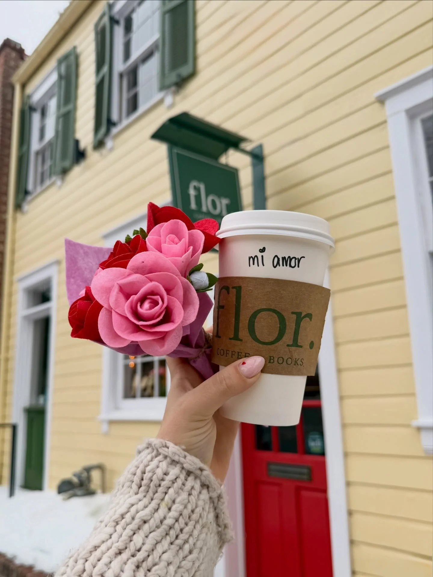 Your valentine doesn't want flowers, they want coffee, book and a breakfast Sando &hearts;️☕️