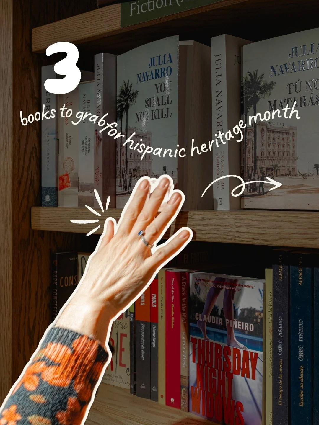 Hispanic Heritage Month picks, hand-selected by Carola! 📚✨

Our resident book expert Carola went through our bilingual shelves and chose three favorites she can't stop recommending:

📖 Japanese Lover by Isabel Allende
📖 The Book of Imaginary Being