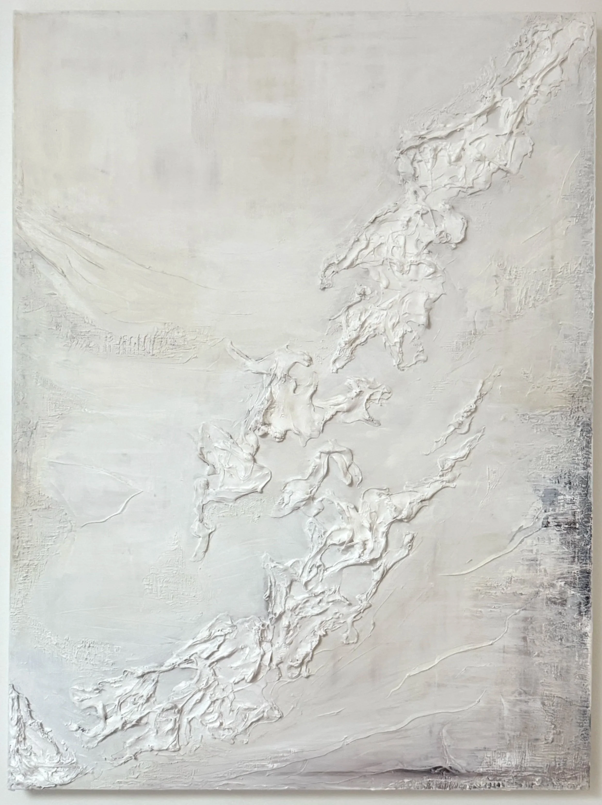SHADOWS
Acrylic and mixed media on canvas
40 X 30 inches SOLD