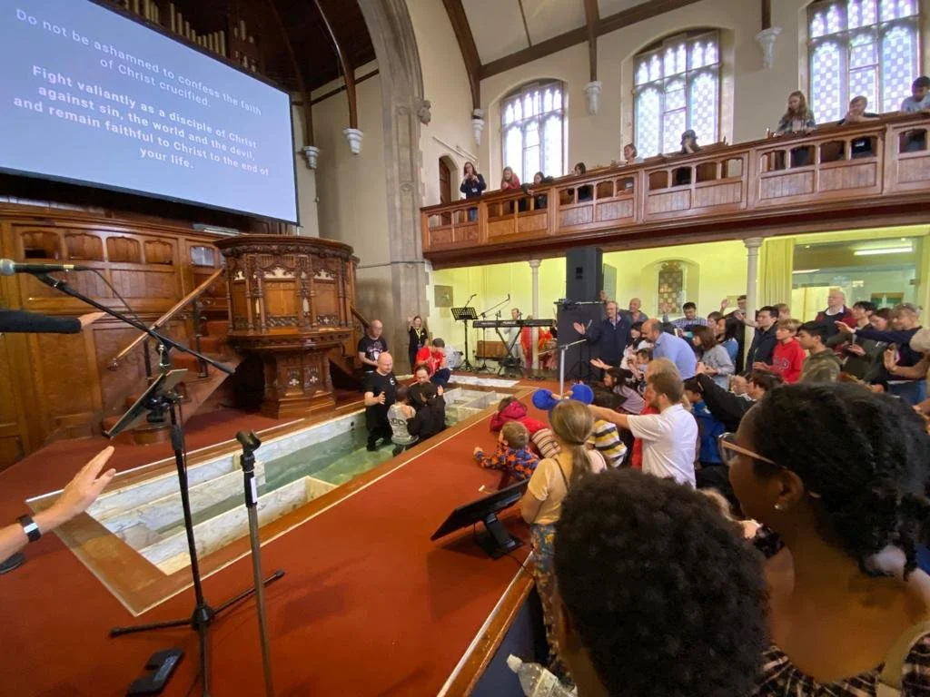 First Ever Baptisms at 279 Gloucester Road!