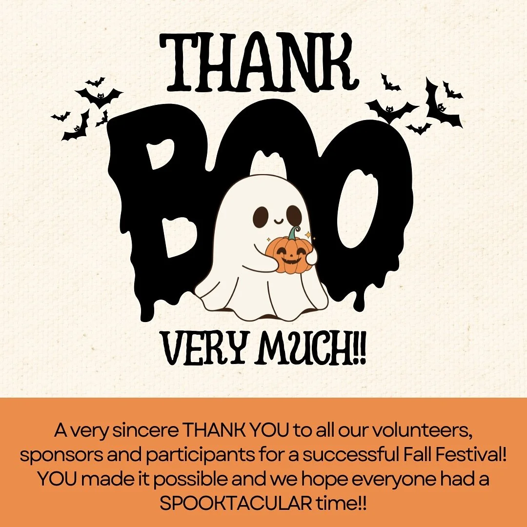 A huge THANK YOU to everyone who made Ericson&rsquo;s Fall Festival possible! What a fantastic evening out that brought our community together while raising funds for our kids. We hope everyone enjoyed it!👻