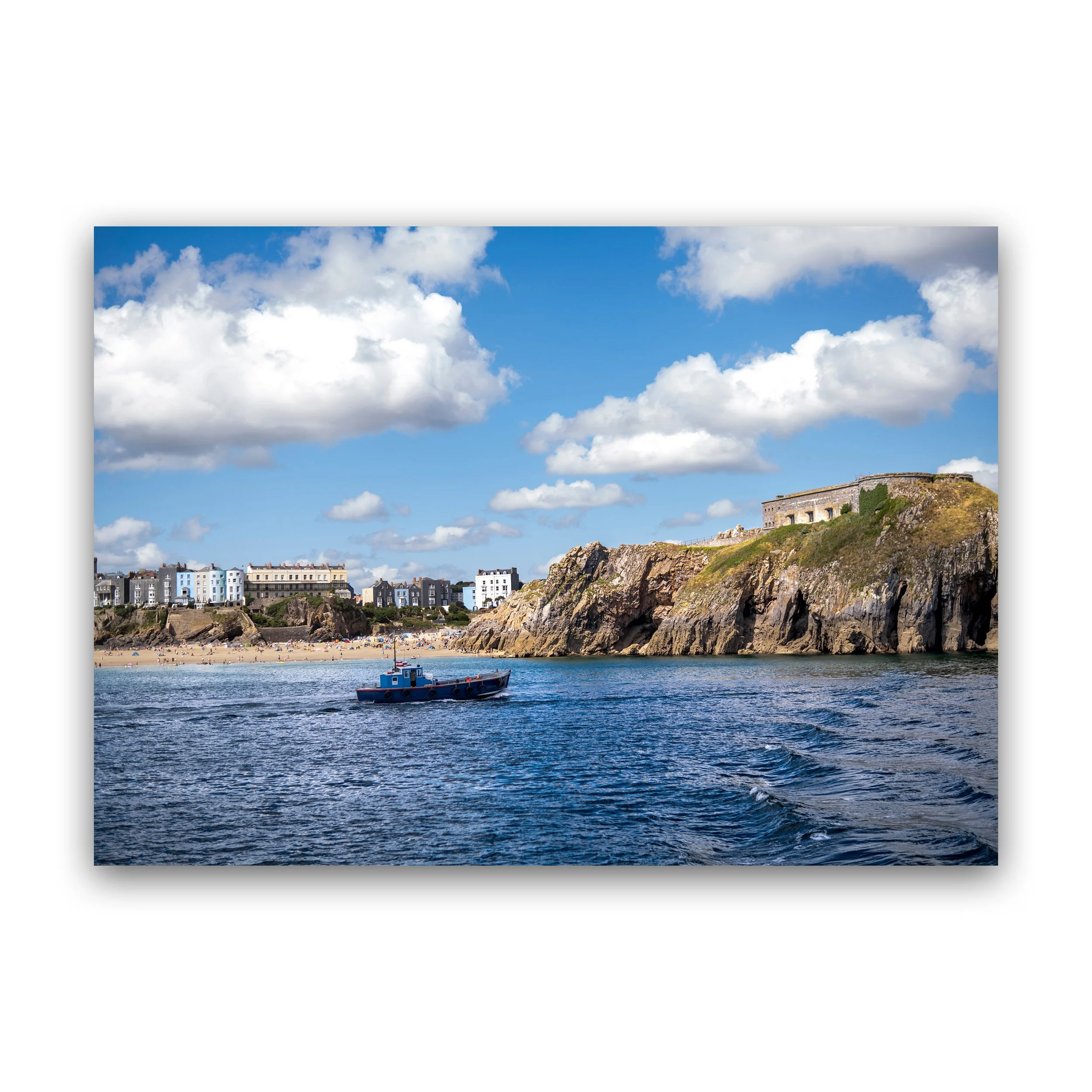 A3 - Tenby - St Catherine's Island Premium Wall Art Print.jpg