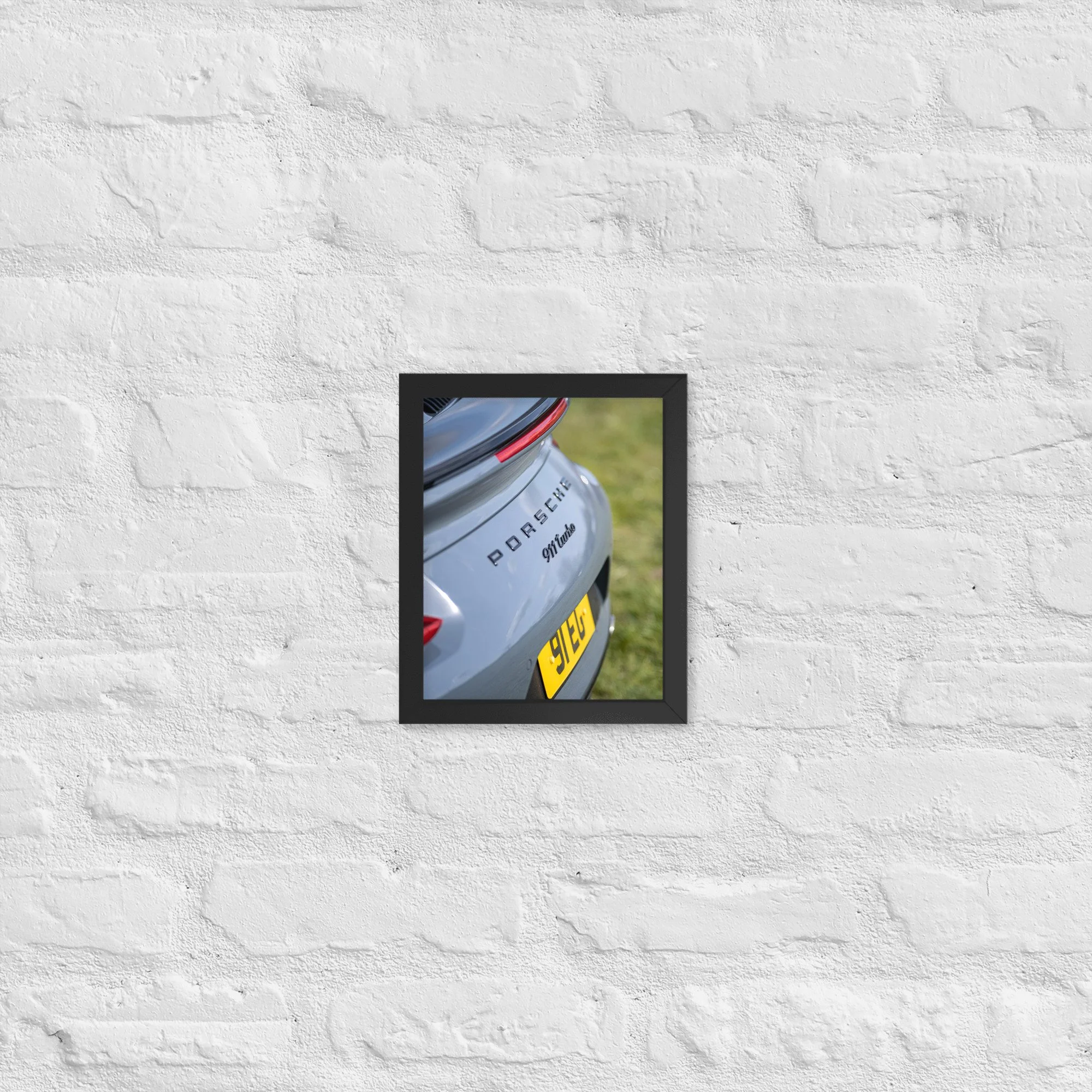 Porsche 911 Turbo S (991.2) | 8″×10″ Framed Print