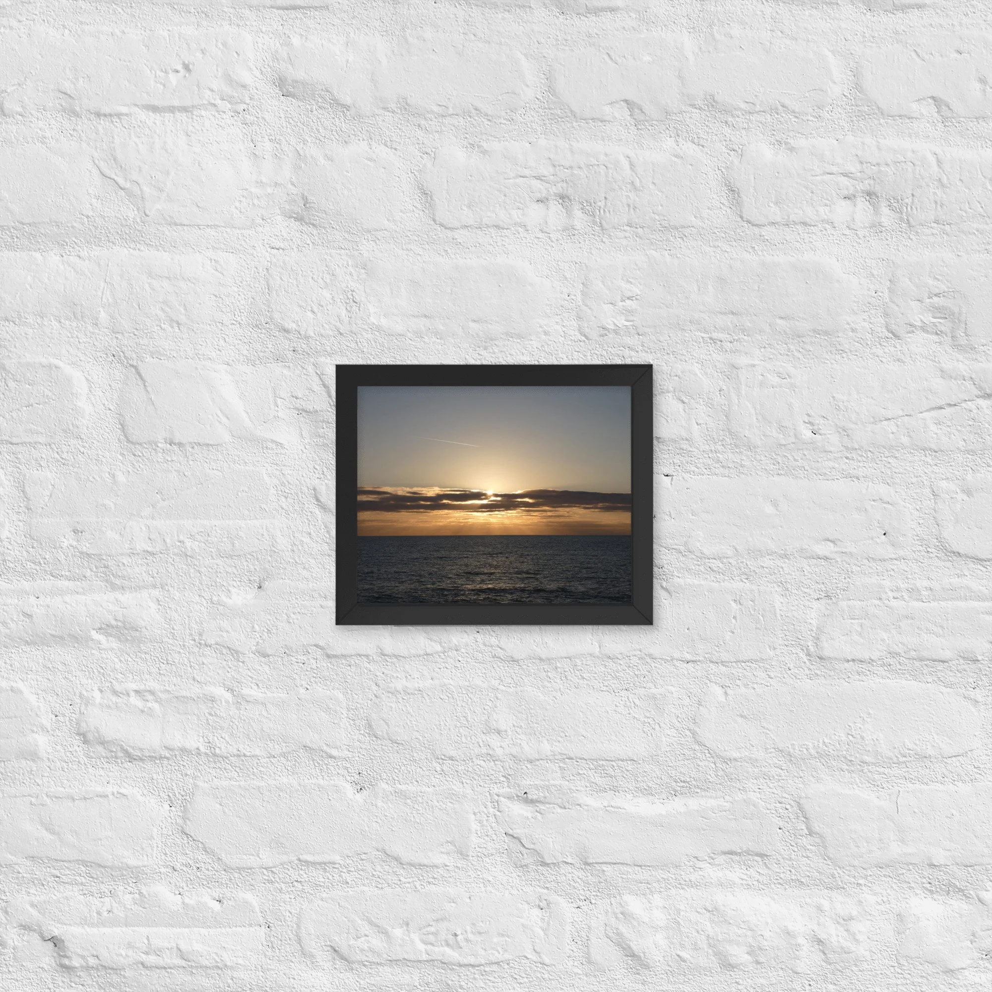 Hornsea Beach Sunrise | 8″×10″ Framed Print