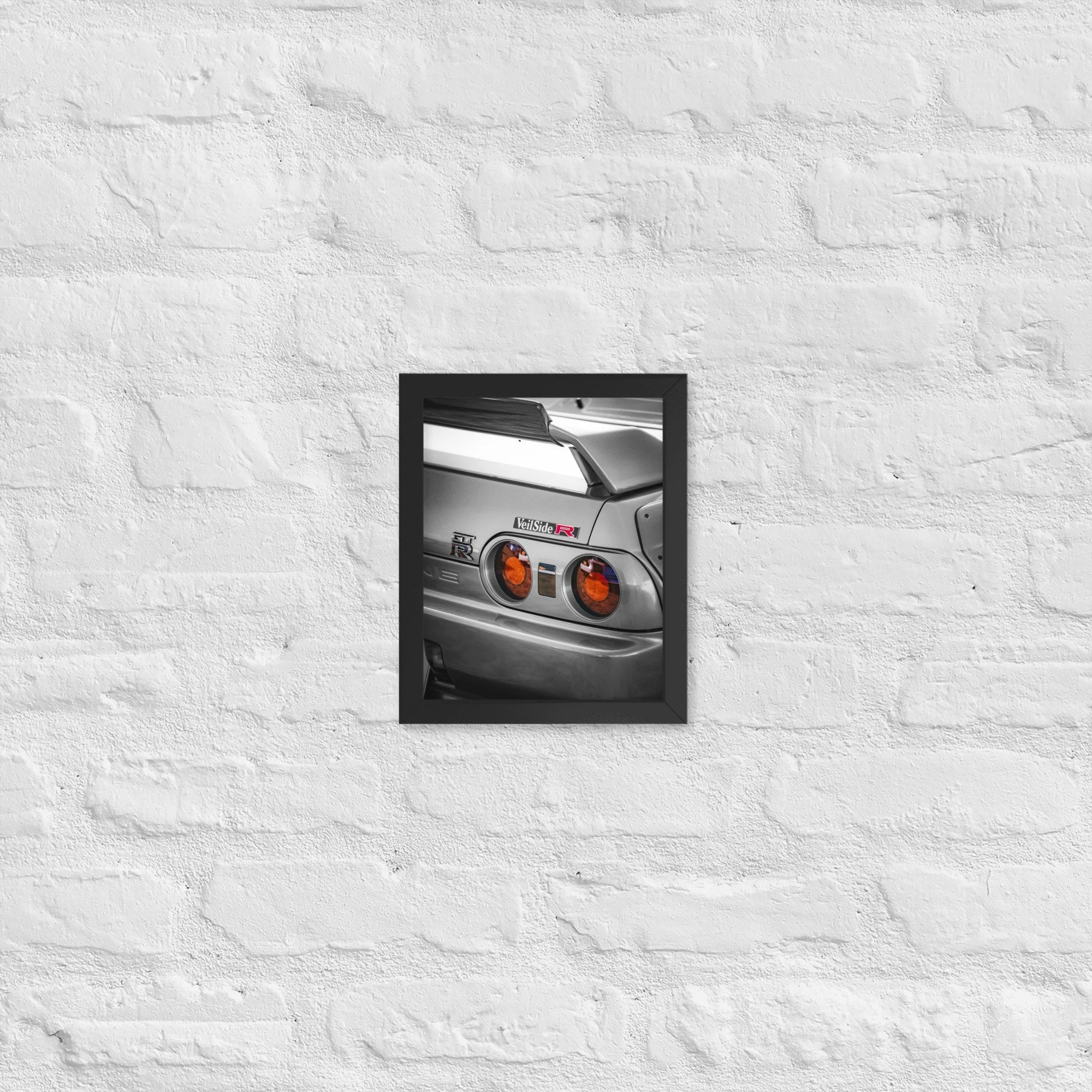 Nissan Skyline R32 GT-R VeilSide R - Spot Colour Effect | 8″×10″ Framed Print