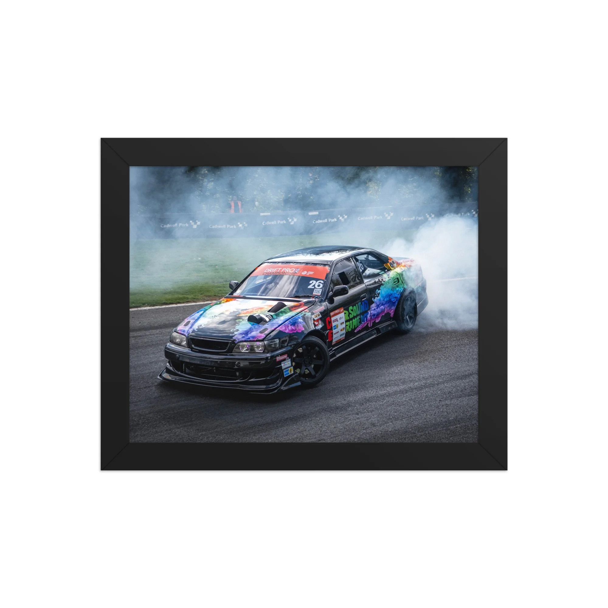 Toyota Chaser JZX100 Drift Car | 8″×10″ Framed Print