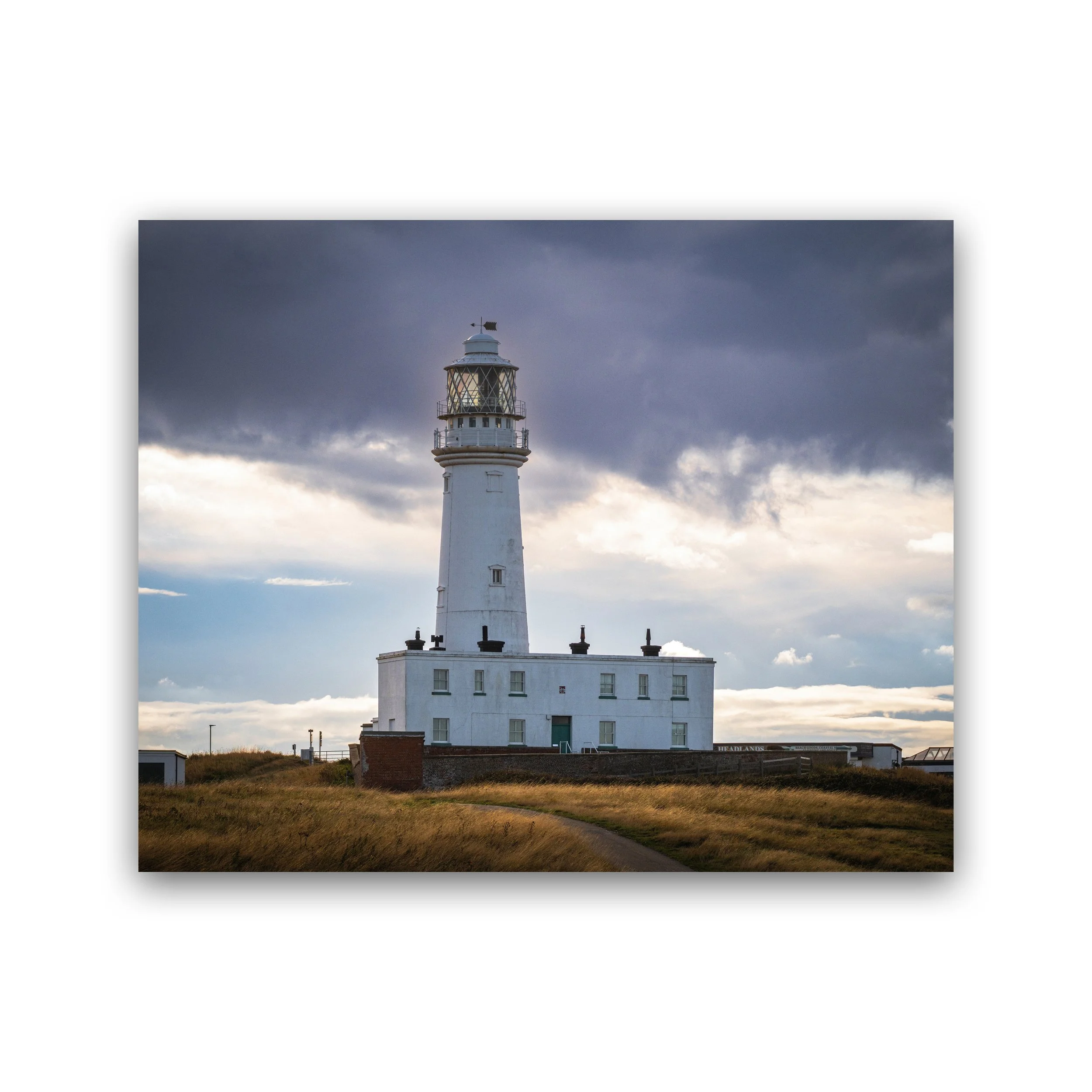 16x20 - Flamborough Head Lighthouse Premium Wall Art Print.jpg