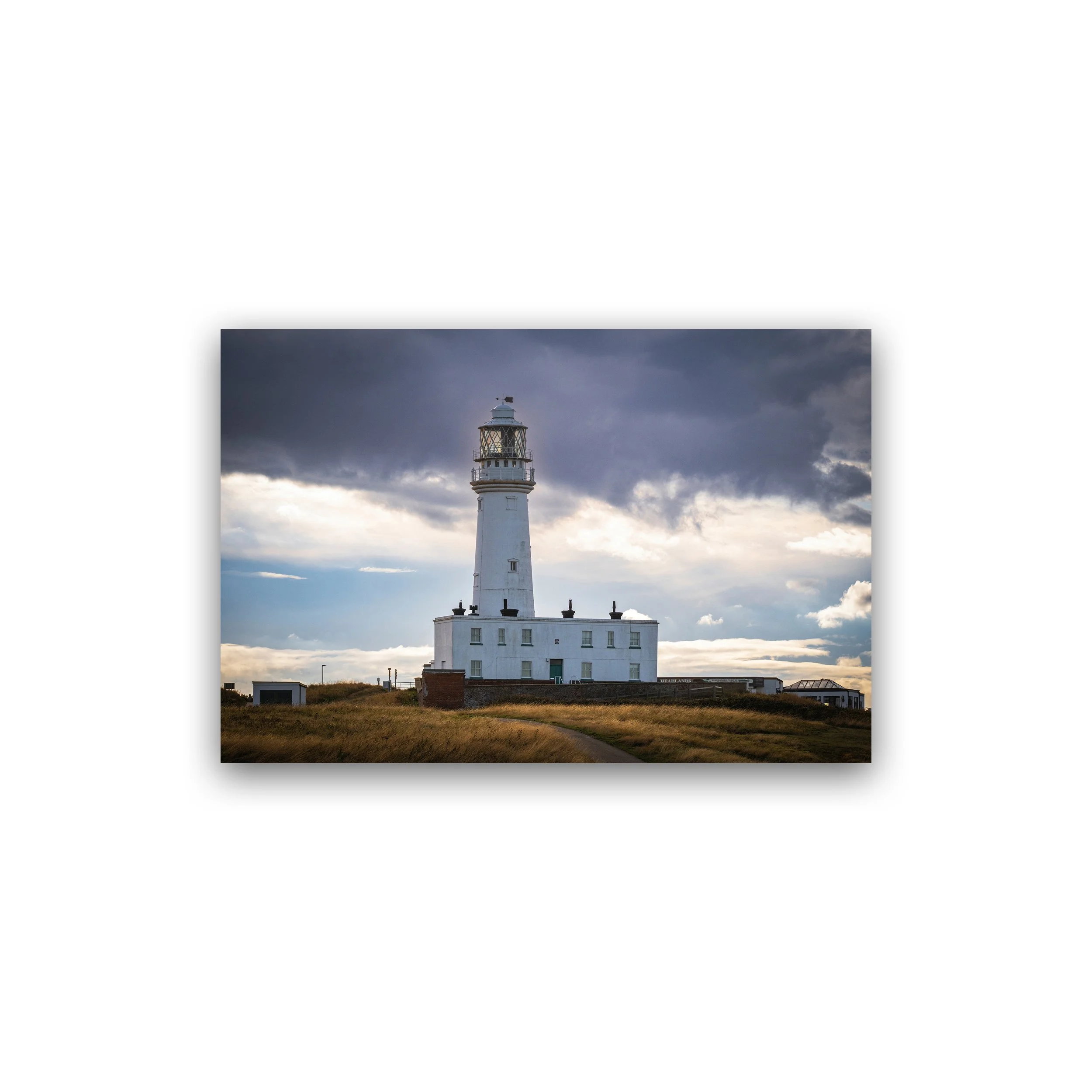 12x18 - Flamborough Head Lighthouse Premium Wall Art Print.jpg