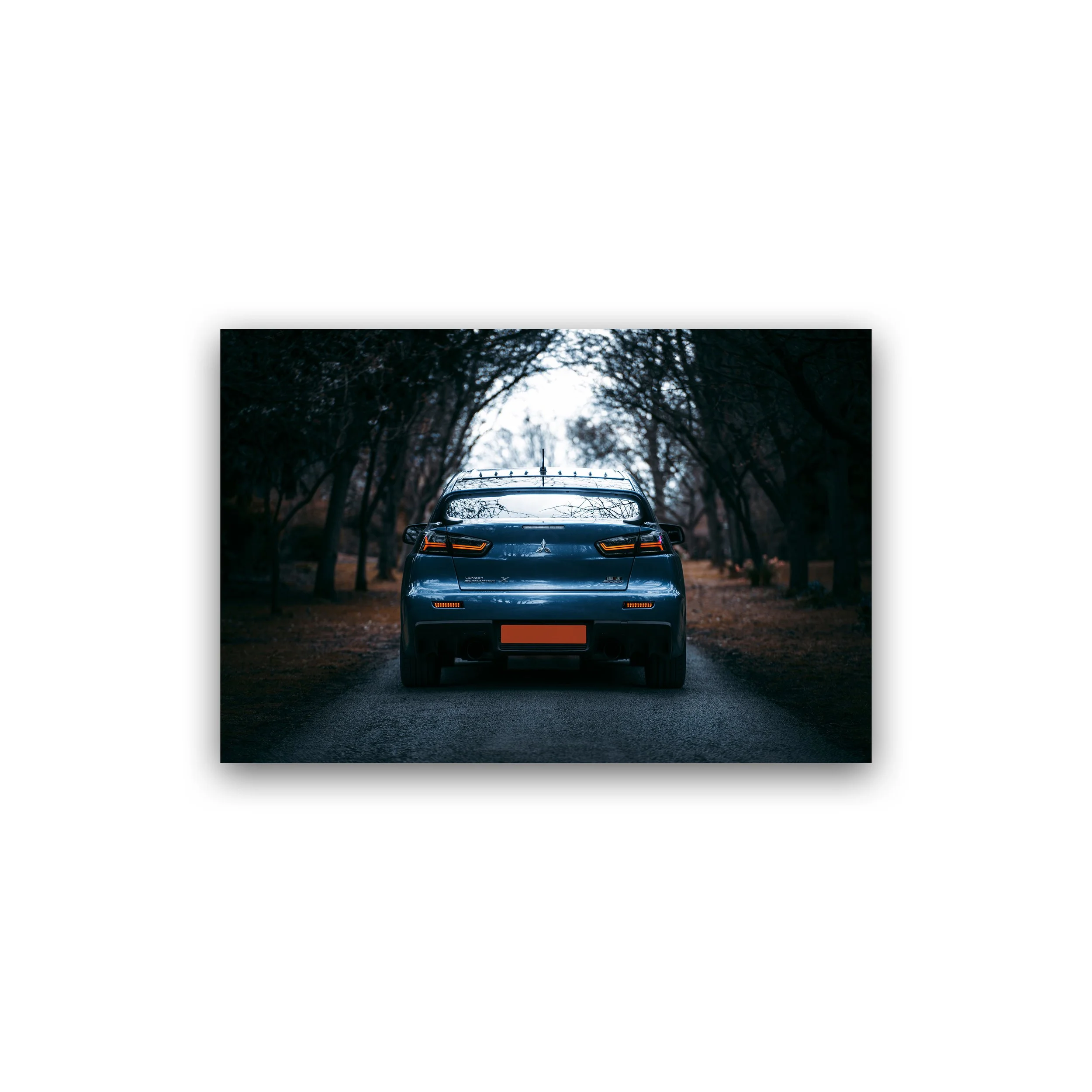 12x18 - Mitsubishi Lancer Evolution X Premium Wall Art Print.jpg