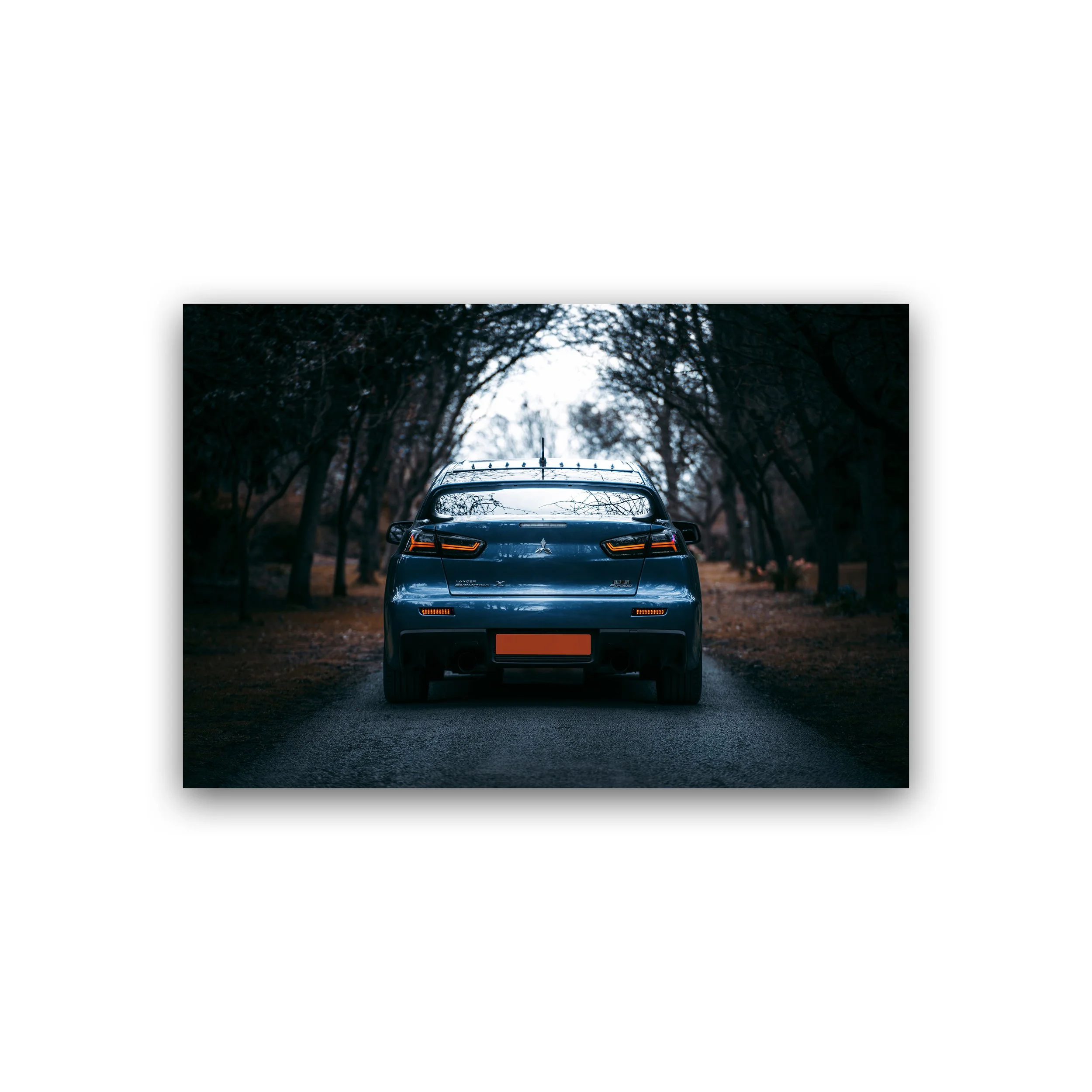 20x30 - Mitsubishi Lancer Evolution X Premium Wall Art Print.jpg