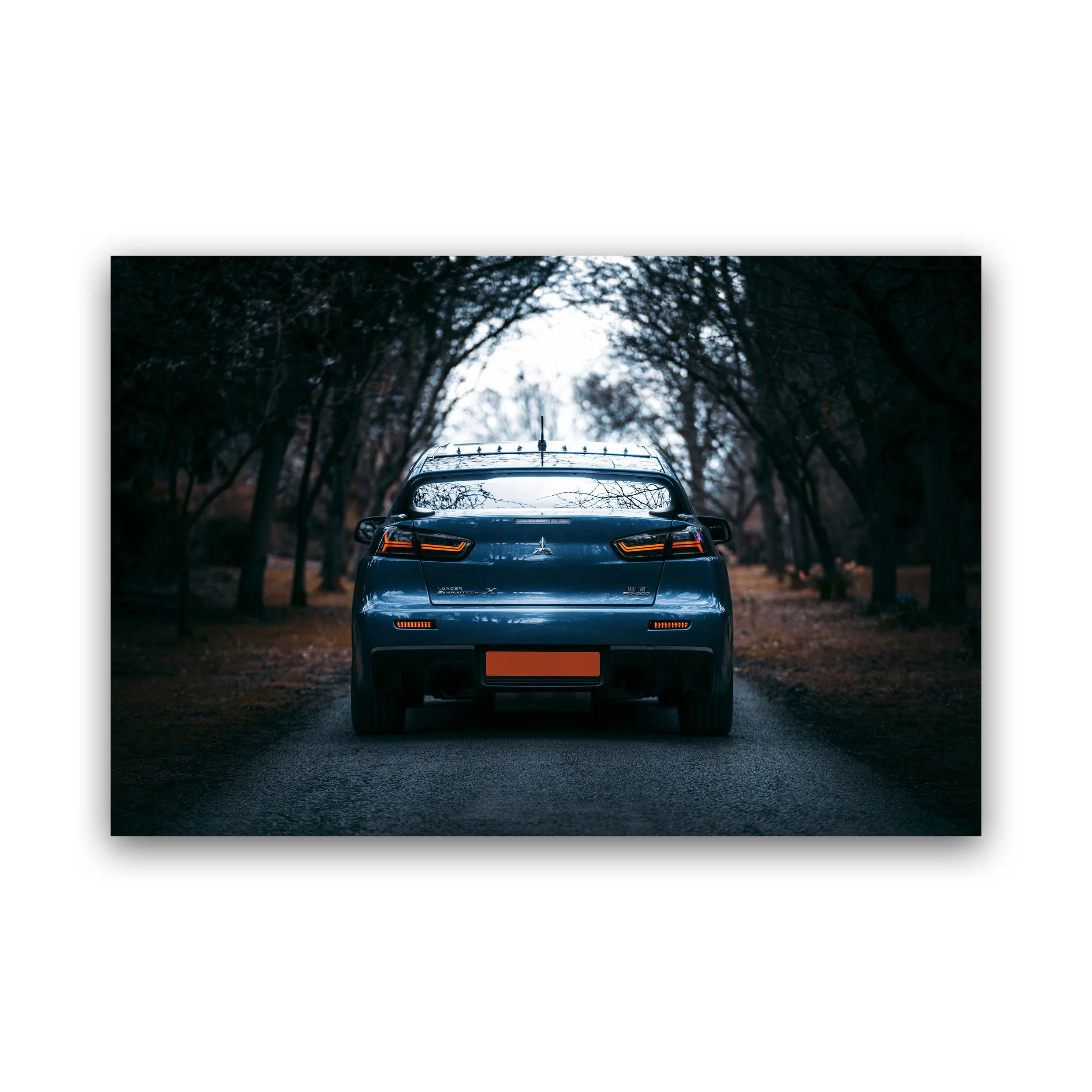 Mitsubishi Lancer Evolution X Premium Wall Art Print
