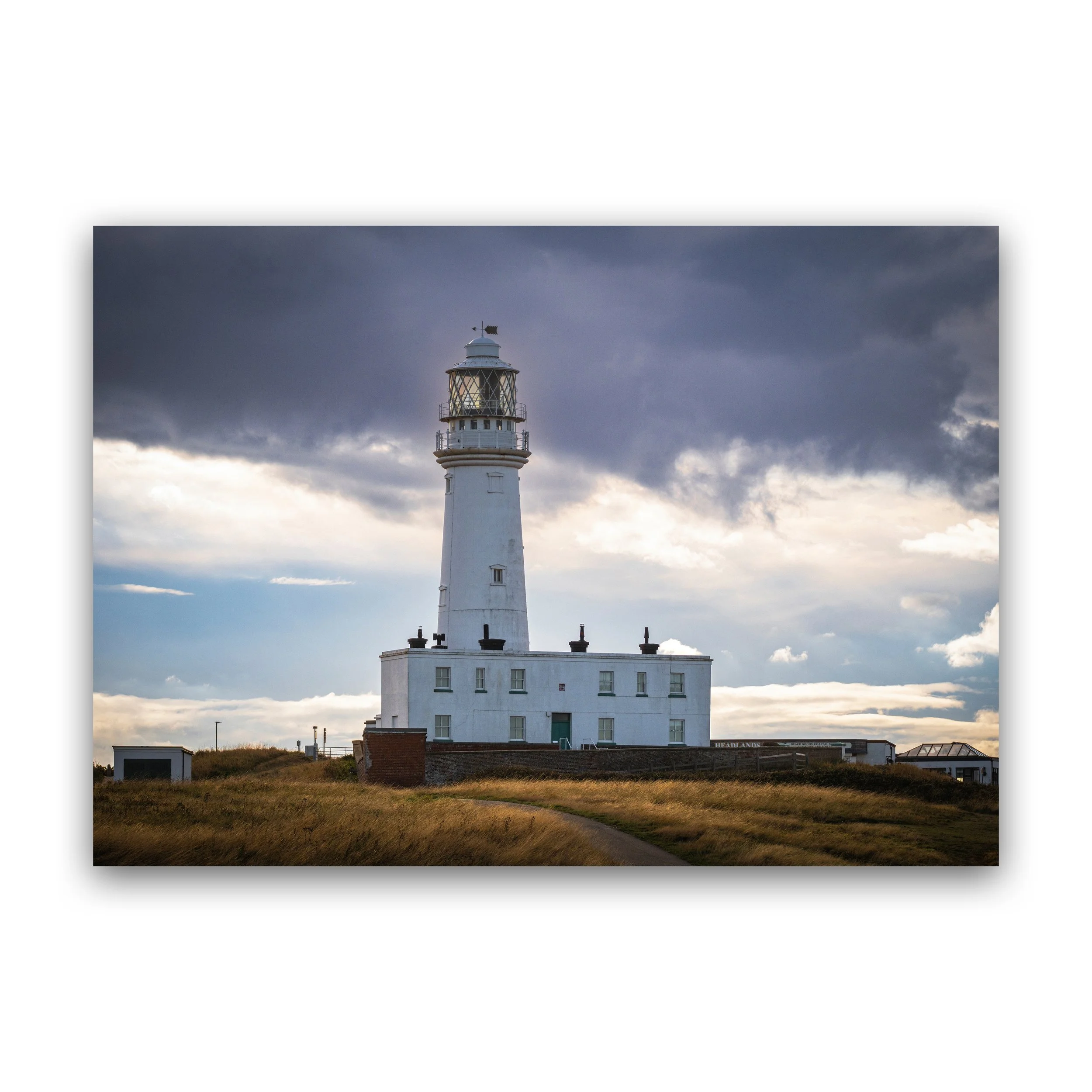 A4 - Flamborough Head Lighthouse Premium Wall Art Print.jpg